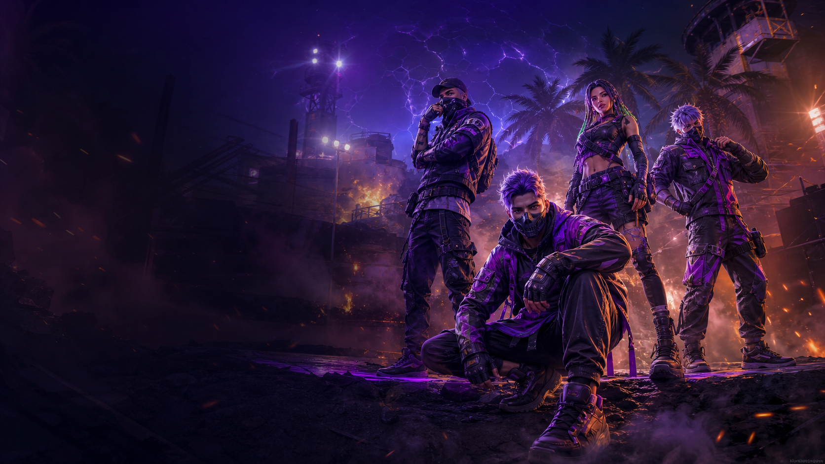 Arte competitivo de Free Fire